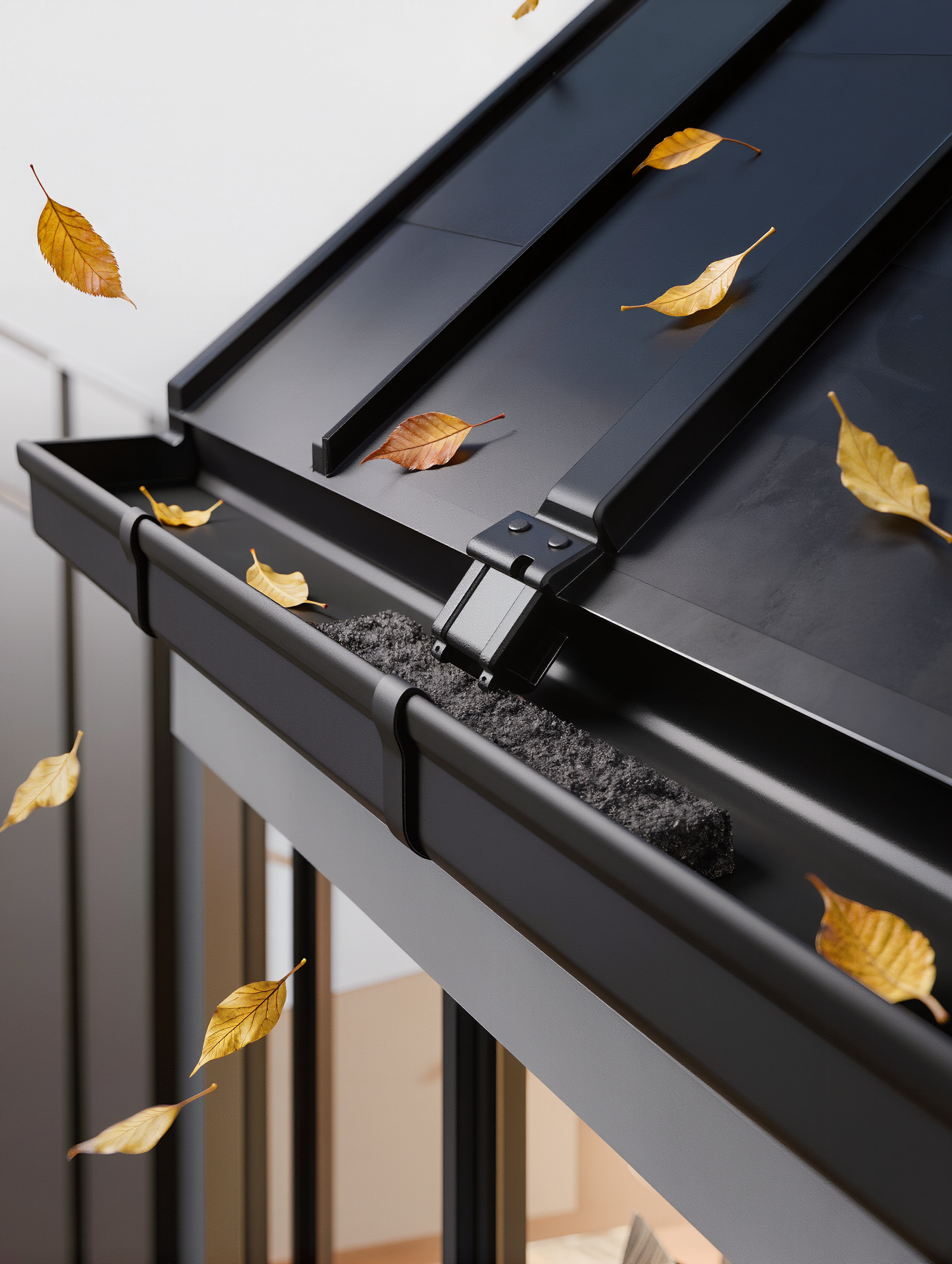 Gutter installation project